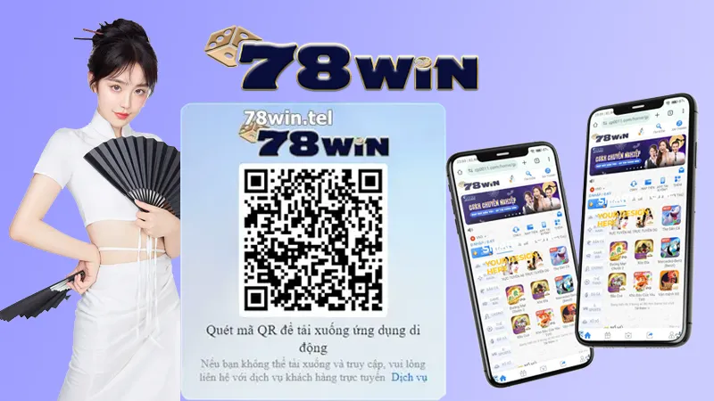 Bạn có thể tải app online của 78win để tạo thuận lợi cho việc chơi game