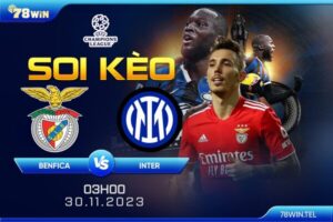 Soi kèo Benfica vs Inter 3h ngày 30/11/2023